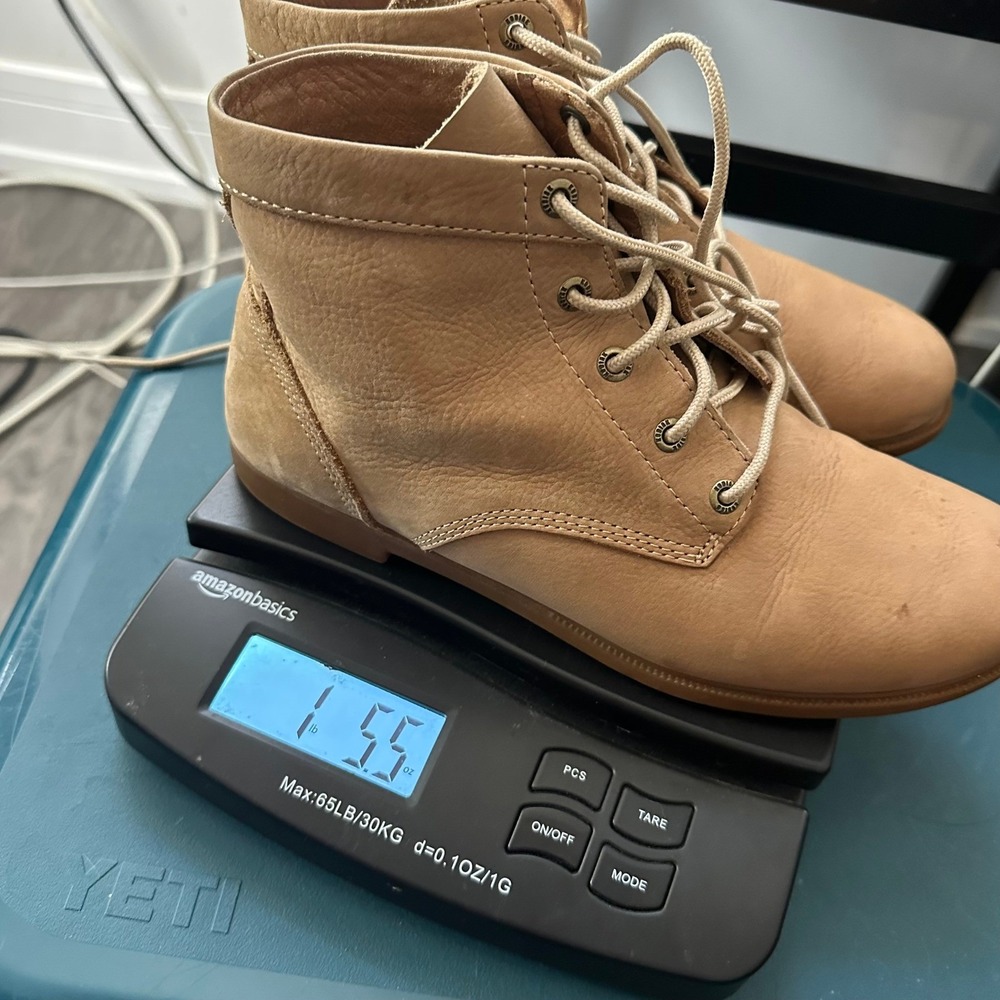 Kodiak Women's Low-Rider Original Tan Leather Ankle Boots Size 7 US 37.5‎ EU - Picture 10 of 10